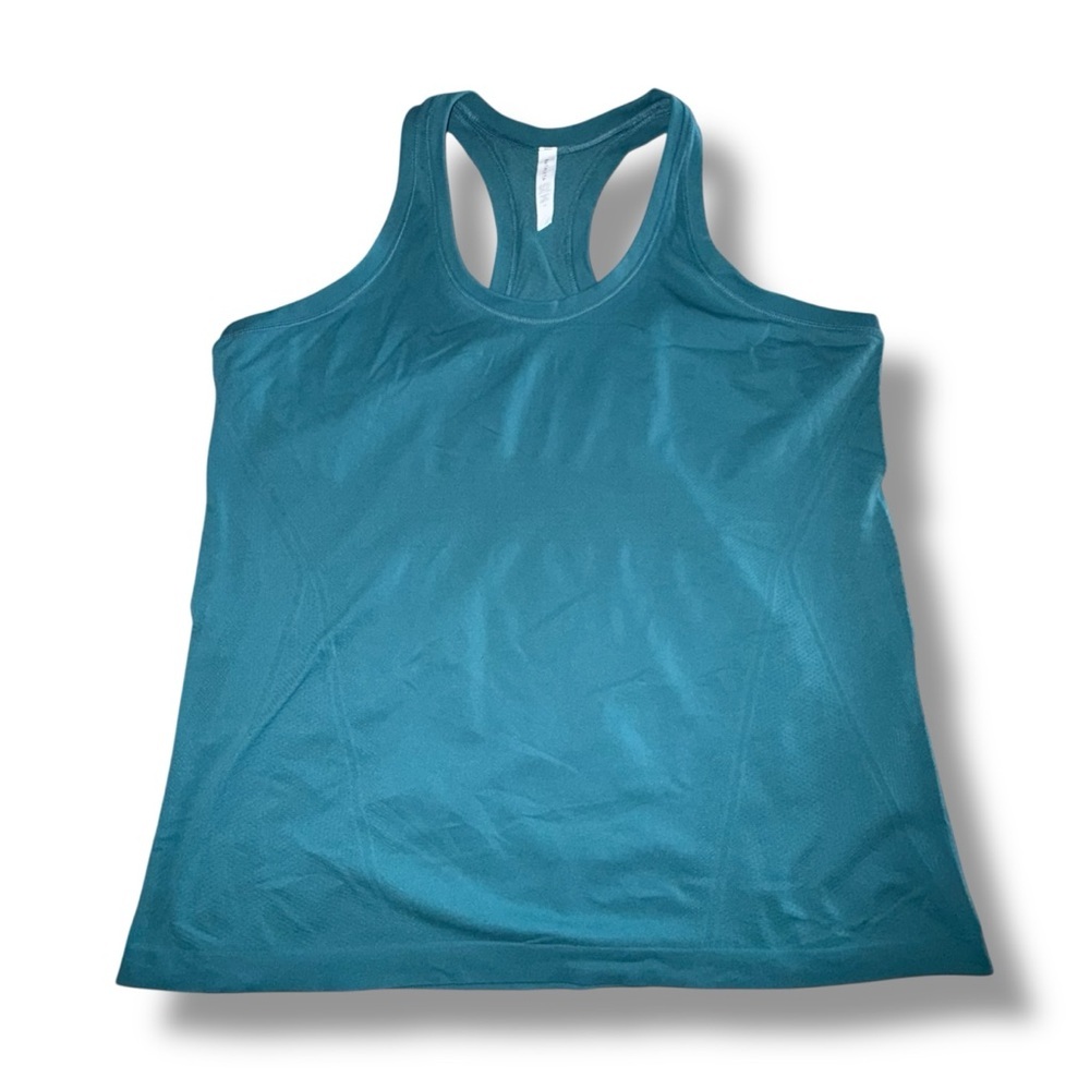 ATHLETA Momentum Seamless Tank - Plus 1X Blue/Green - Picture 2 of 9